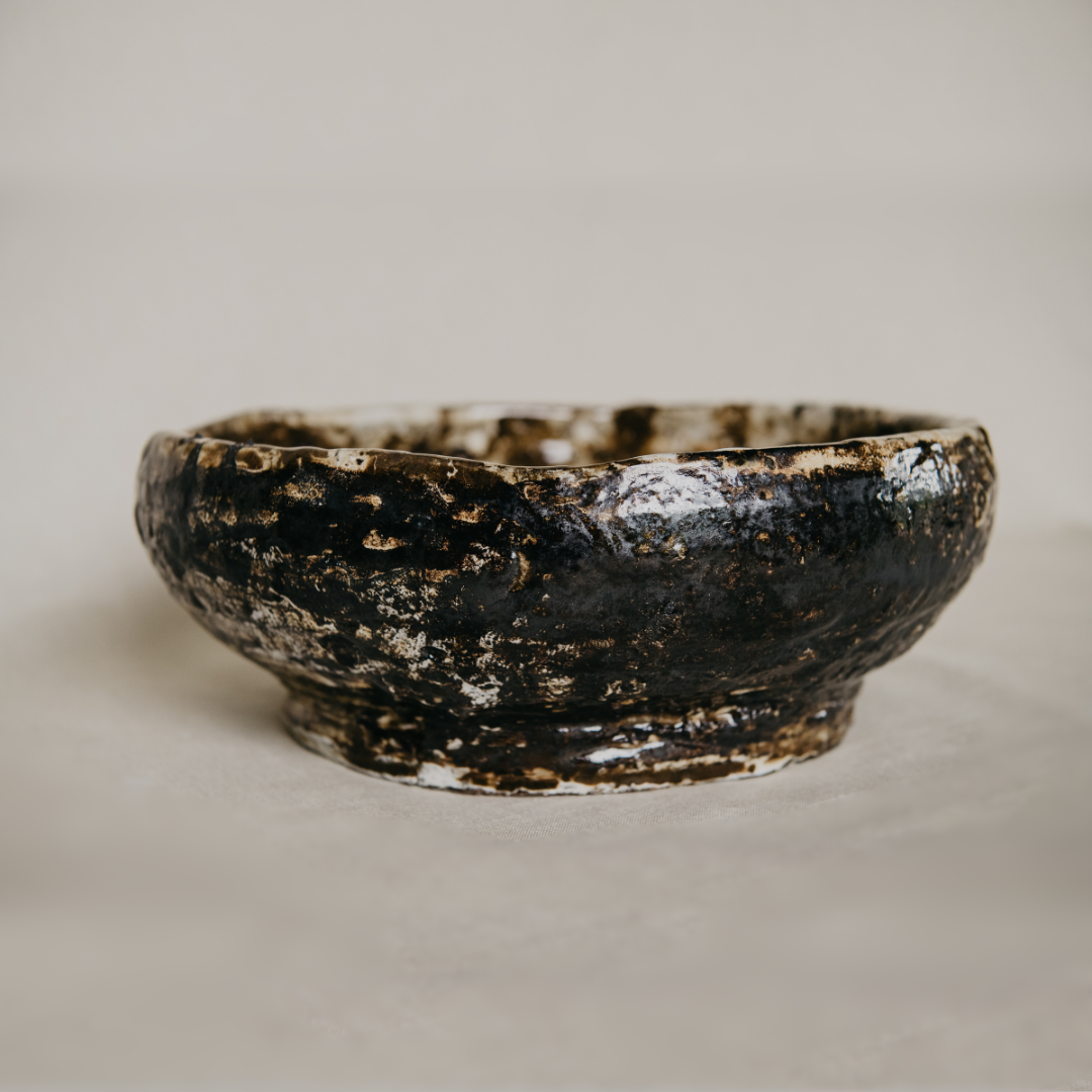 Echo Riverbend Patina Glazed Ceramic Server - 14cm x 36cm Mick Haigh