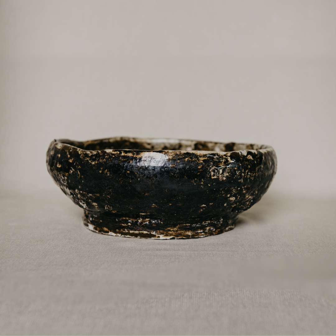 Echo Riverbend Patina Glazed Ceramic Server - 14cm x 36cm Mick Haigh